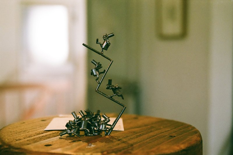 幸福的梦想家 摆饰 家饰 - 摆饰 - 其他金属 黑色