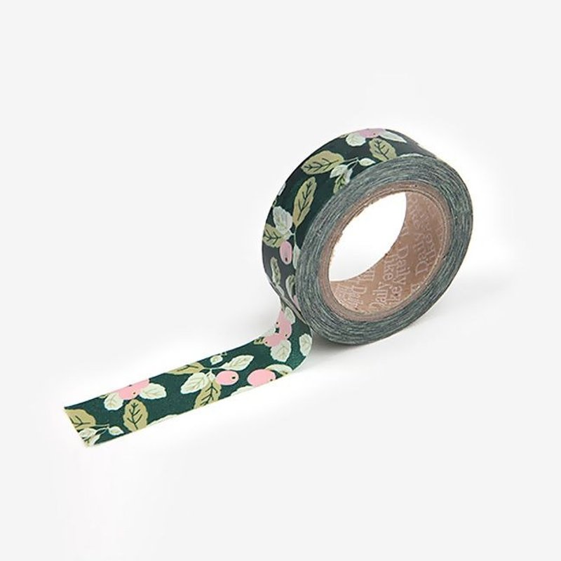 Dailylike-单卷纸胶带34-苹果乐园,E2D22343 - 纸胶带 - 纸 绿色