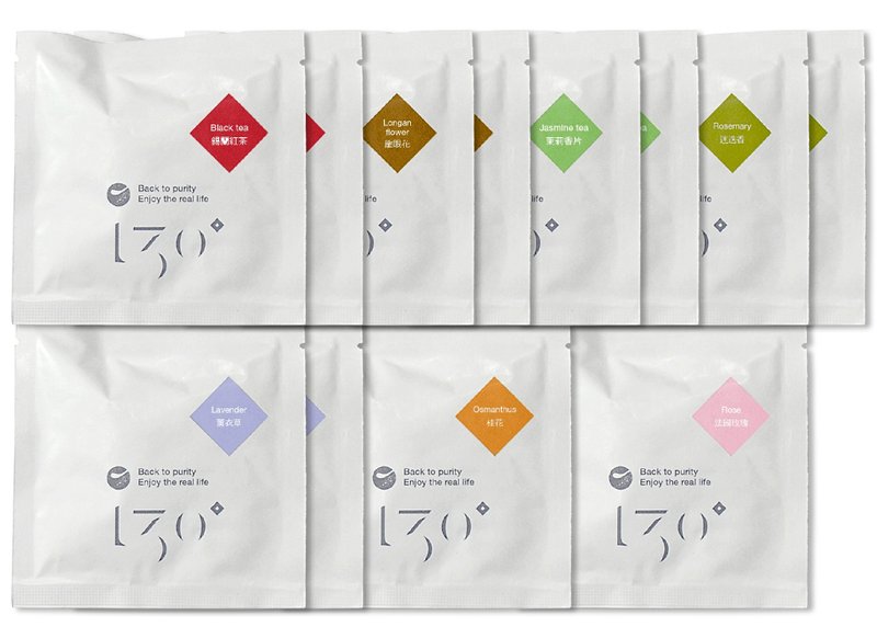 百山渡-12入综合花茶礼盒 - 茶 - 植物．花 多色