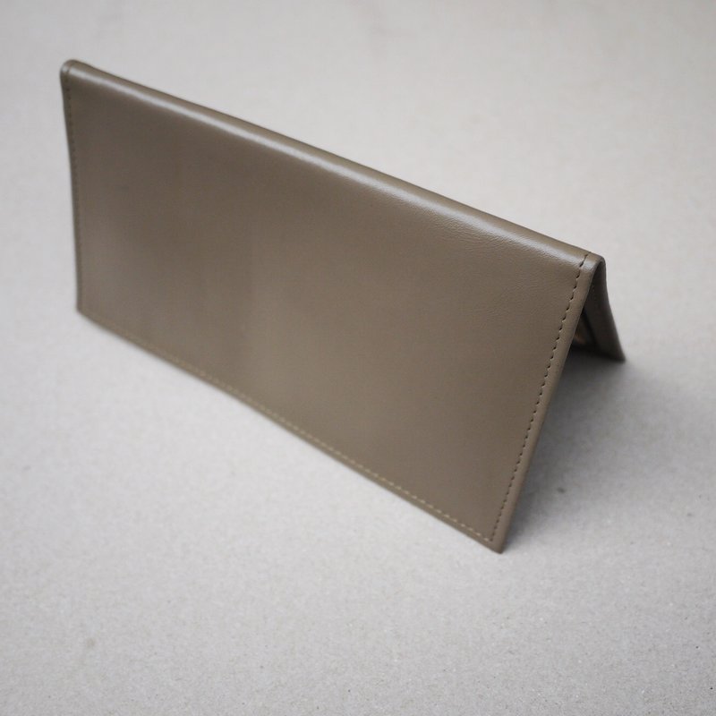 夕卡 Shika //Rolfs 复古灰色名片长夹 - 皮夹/钱包 - 其他材质 