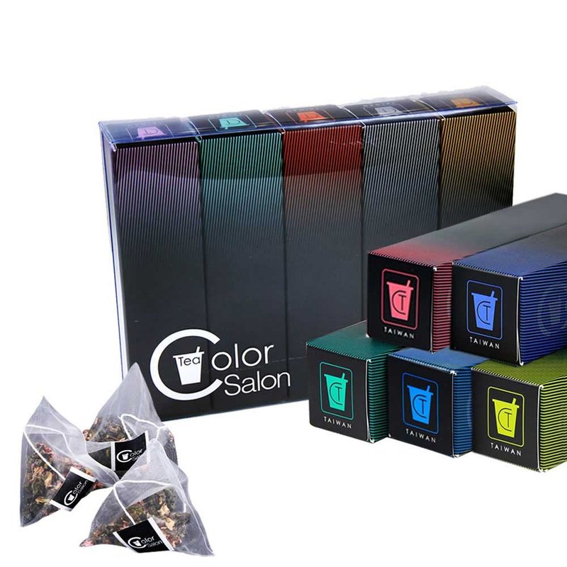 【Color Salon Tea】夜眠佳人5入组 - 茶 - 植物．花 多色