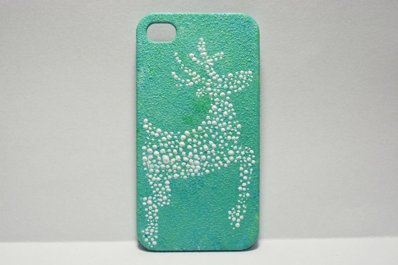 【手机壳上的动物园】跳跳鹿 - 手机壳/手机套 - 塑料 绿色