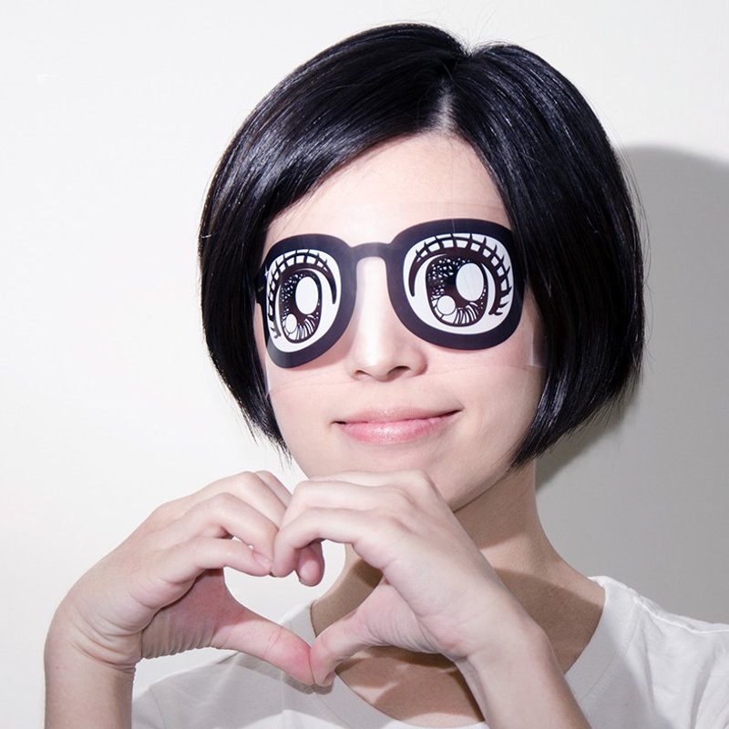 白目变脸贴－好萌(看得见) 派对 婚礼 直播 - 贴纸 - 防水材质 