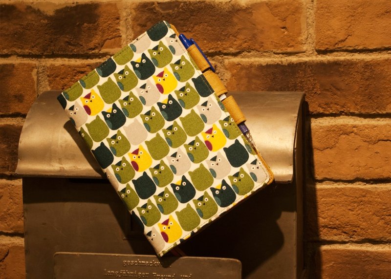 Creer 2016年度B6/32K周志+笔记-猫头鹰绿羽 - 笔记本/手帐 - 纸 绿色