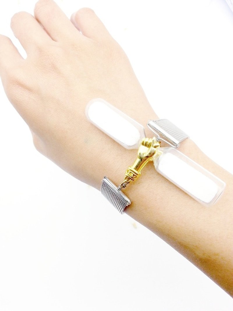 【Lost and find】 沙漏手表 - 女表 - 其他金属 白色