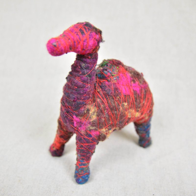 棉絮动物＿骆驼＿公平贸易 - 玩具/玩偶 - 绣线 多色