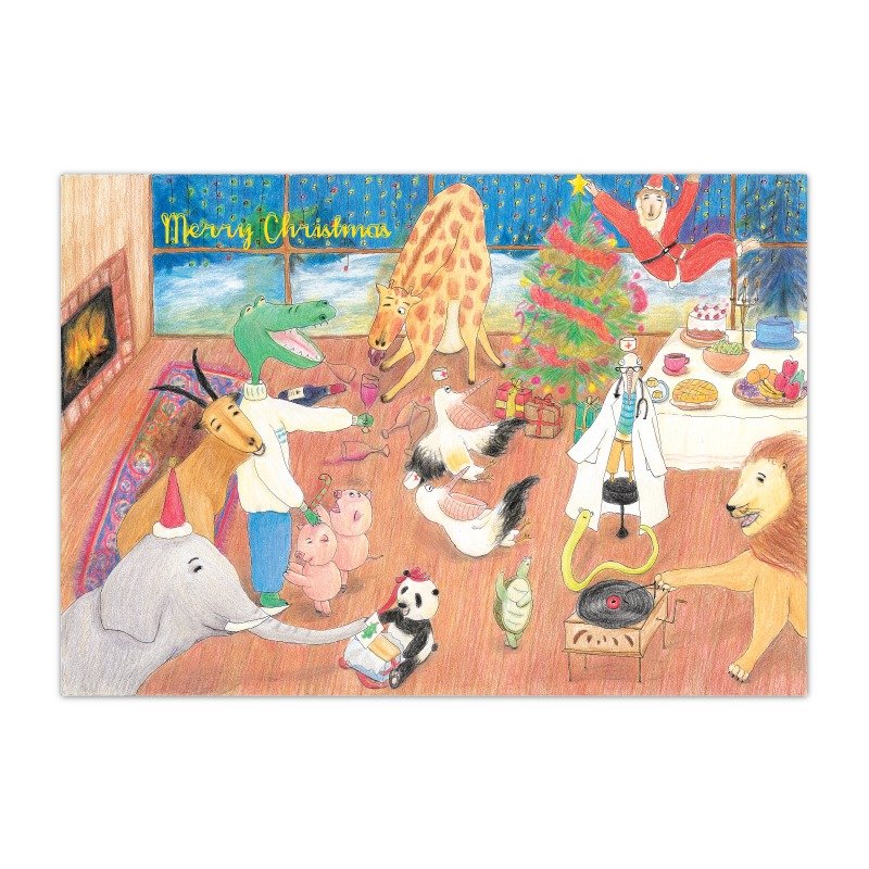 〖明信片〗Merry Christmas ! - 卡片/明信片 - 纸 