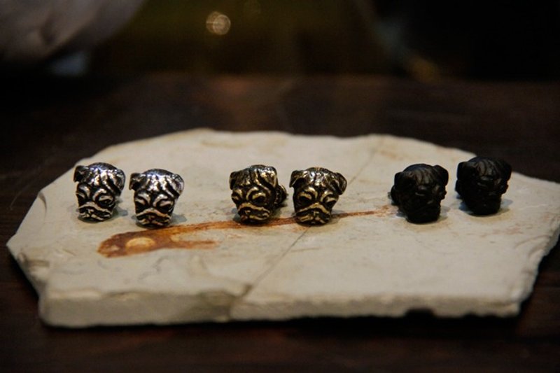 巴哥耳环 - 耳环/耳夹 - 其他金属 