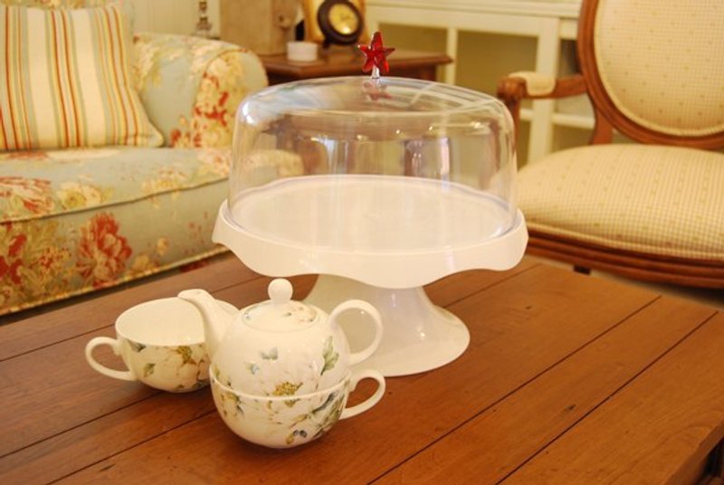 QUALY 盖乐-置物盘 - 植栽/盆栽 - 塑料 白色