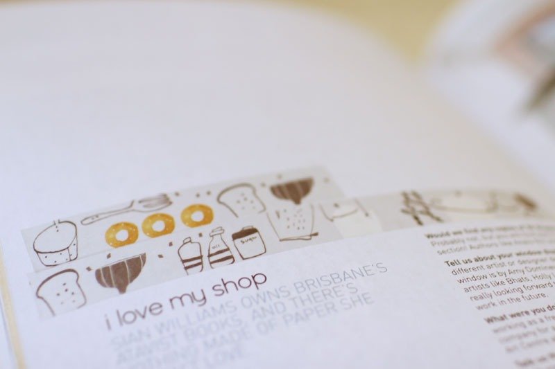 Fion stewart日本制和纸胶带-日日 daily - 纸胶带 - 纸 白色