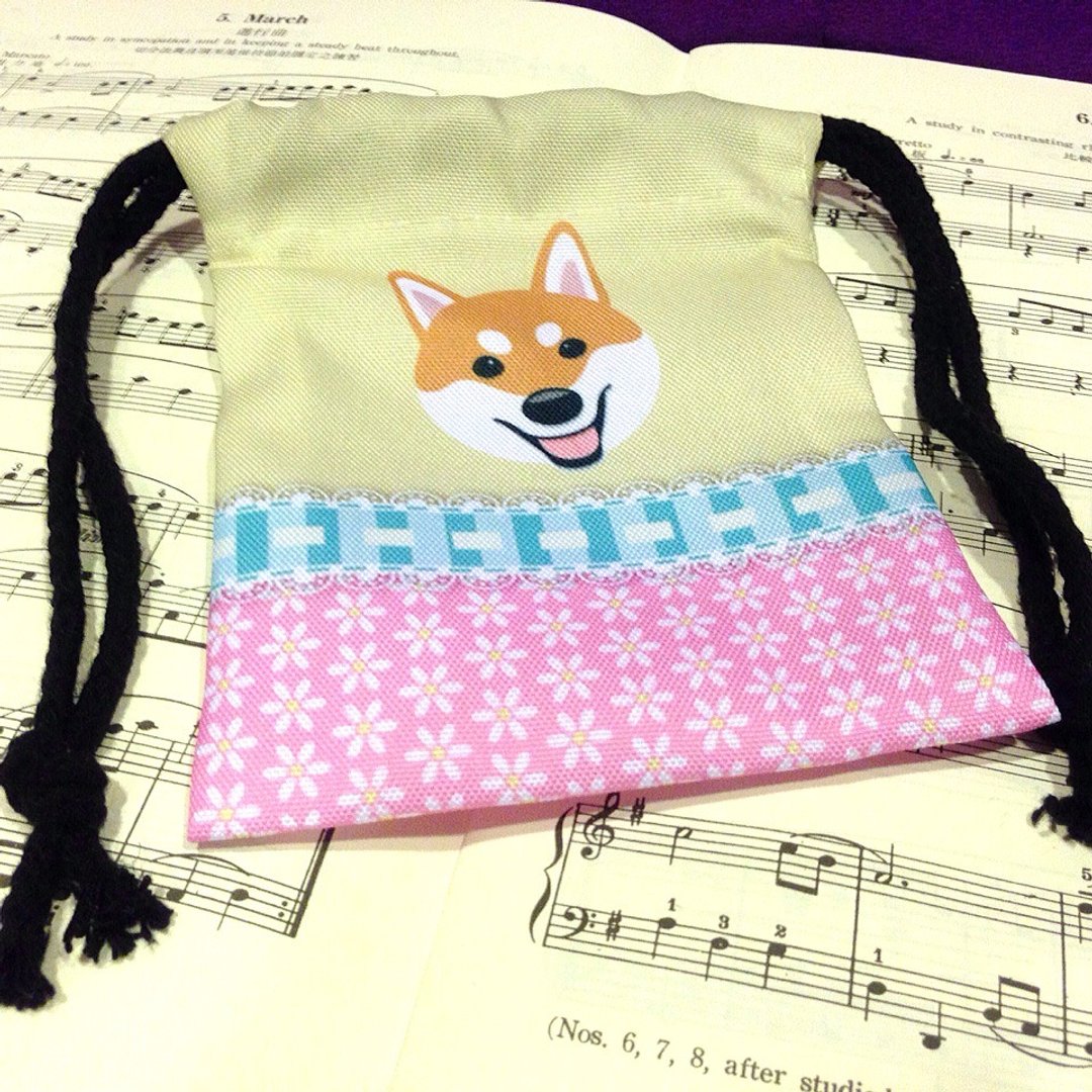 shiba inu柴犬束口收纳袋 - 其他 - 其他材质 