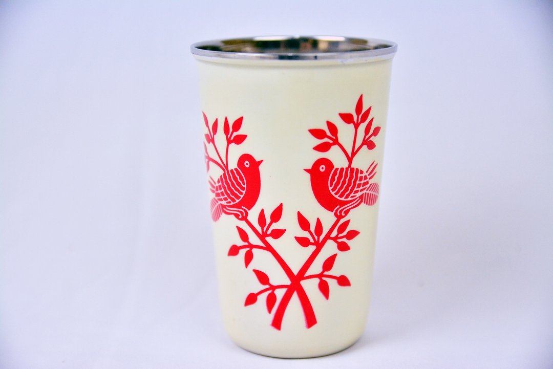 不锈钢杯＿红鸟＿公平贸易 - 茶具/茶杯 - 其他金属 红色
