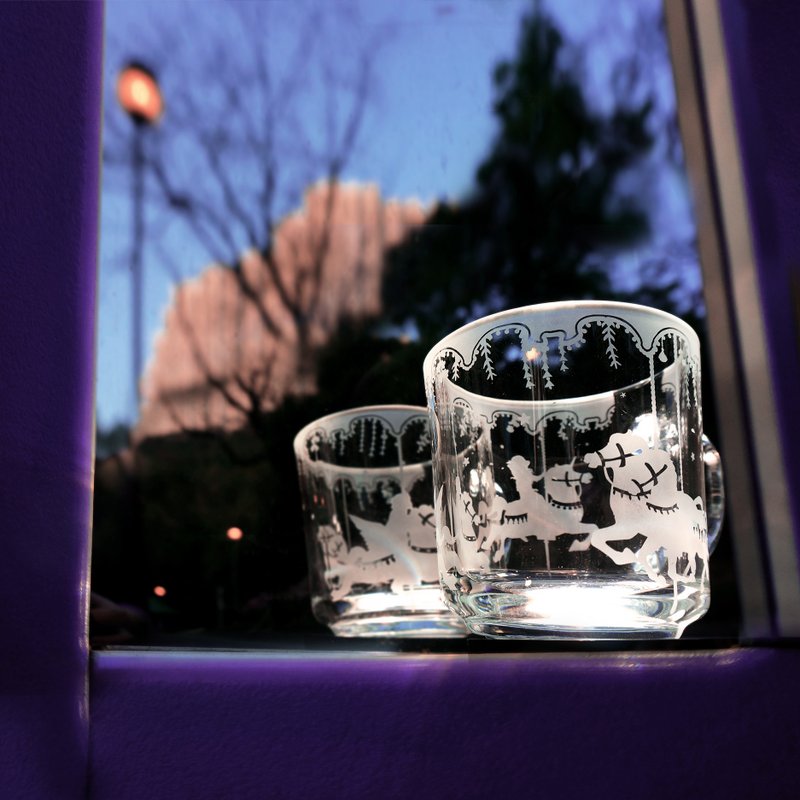 Encounter咖啡杯 伴手 週年婚禮 個人化刻字禮物 男女友禮物 現貨 - 咖啡杯/马克杯 - 玻璃 透明