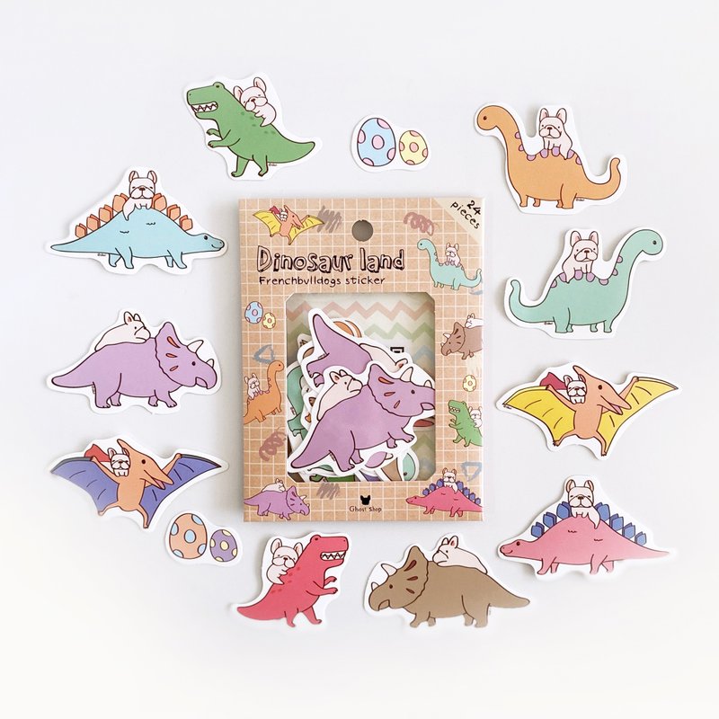造型贴纸包(复刻)-法斗侏罗纪 - 贴纸 - 纸 