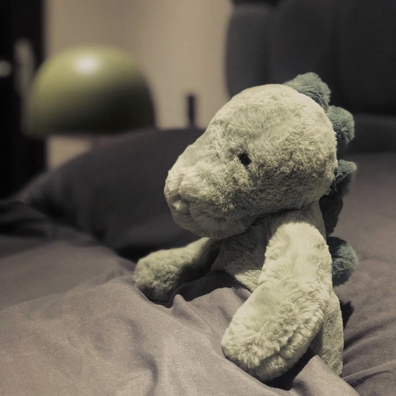 Bashful Dino 绿恐龙 31cm - 玩偶/公仔 - 聚酯纤维 绿色