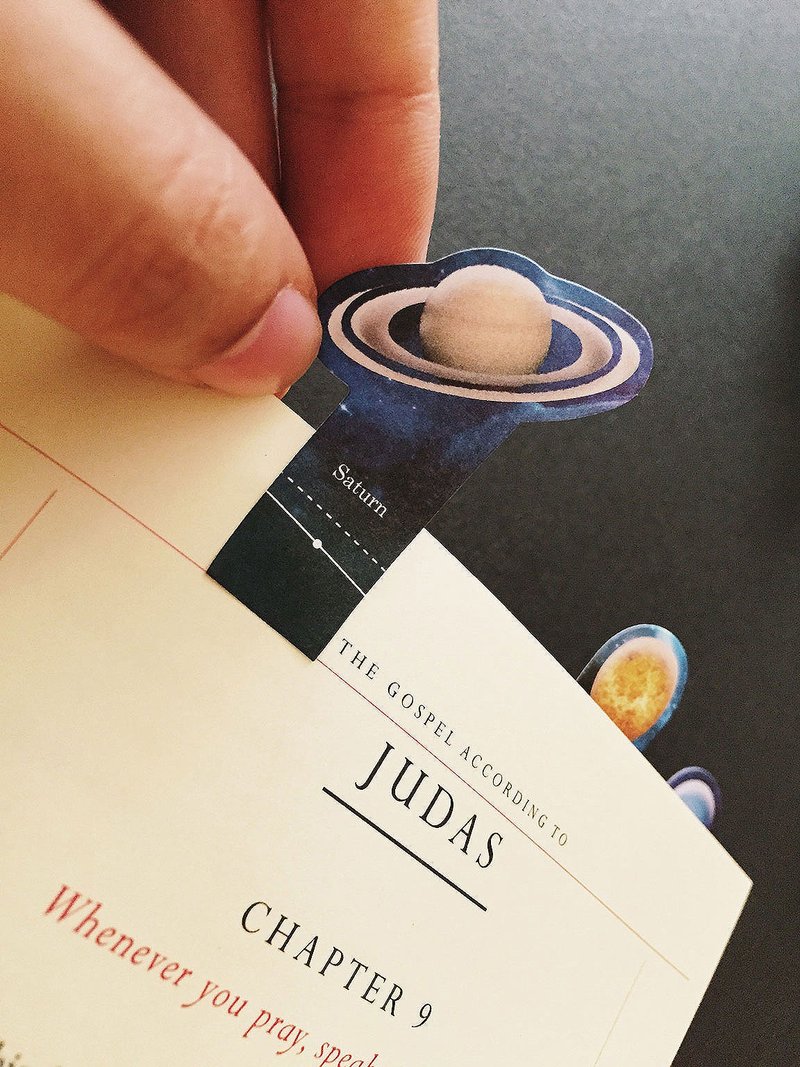 【Miccudo】 | 行星索引贴 | 宇宙 天文学 星空 星球 书签 科普风 - 书签 - 纸 蓝色