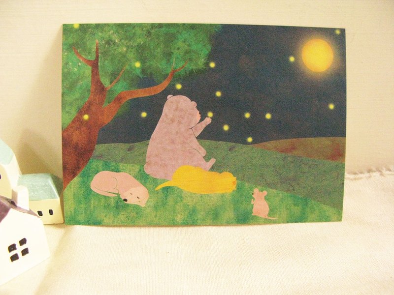 小星星-明信片 - 卡片/明信片 - 纸 