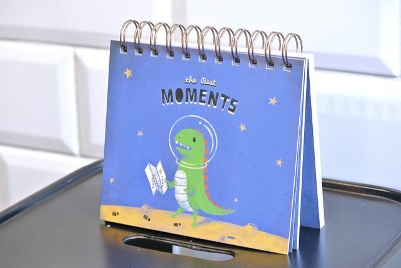 instax album 拍立得相本 v.3 [恐龙] - 相簿/相册 - 纸 蓝色