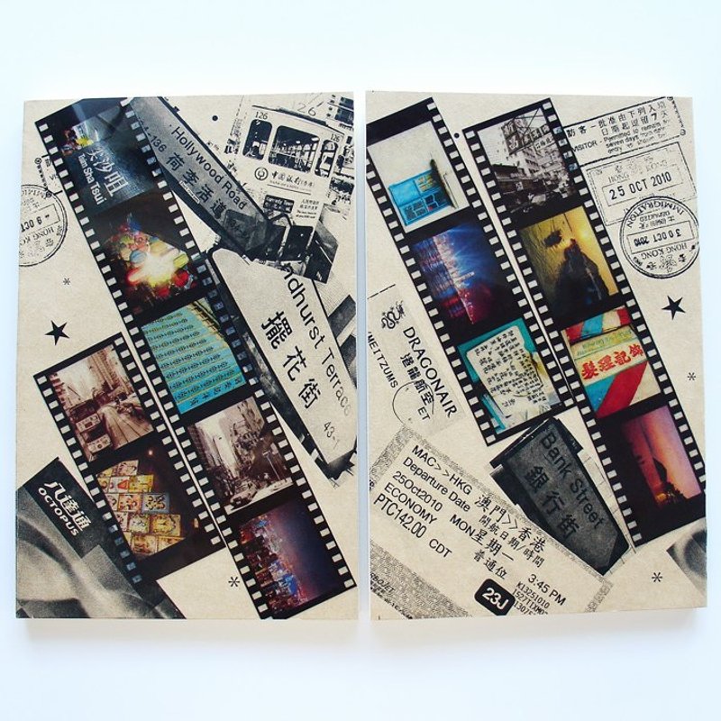 正片概念手工笔记本 - 香港 (大本) - 笔记本/手帐 - 纸 
