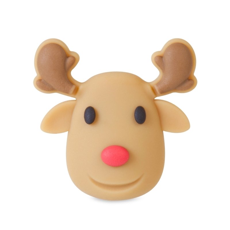 Bone Button 可换式缤纷逗扣-麋鹿 - 其他 - 其他材质 咖啡色