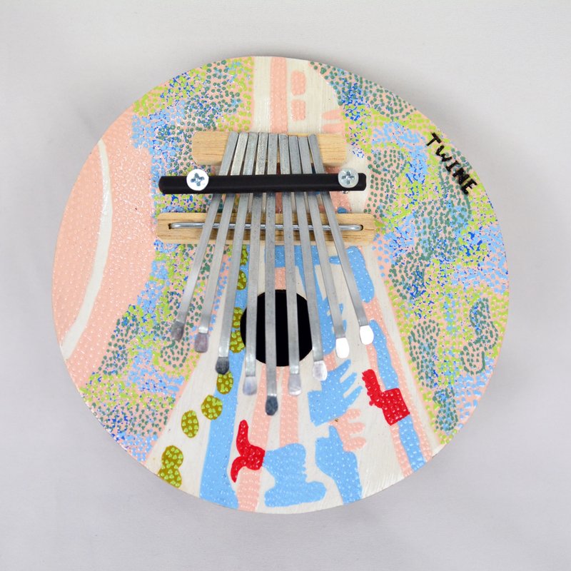 kalimba 拇指琴＿地景系列＿海滩 - 吉他/乐器 - 其他材质 多色