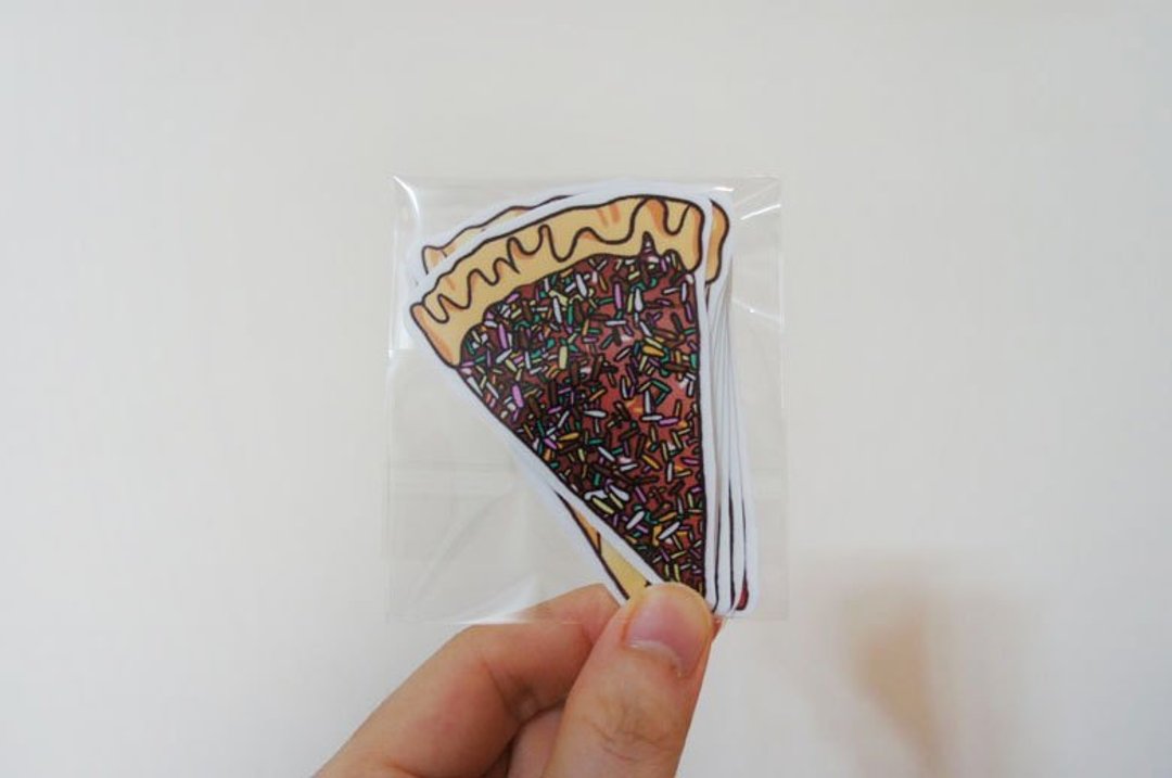 八种口味综合派 防水贴纸（大） - 贴纸 - 防水材质 多色