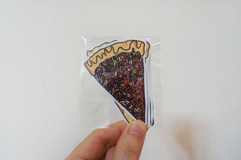 八种口味综合派 防水贴纸（大） - 贴纸 - 防水材质 多色