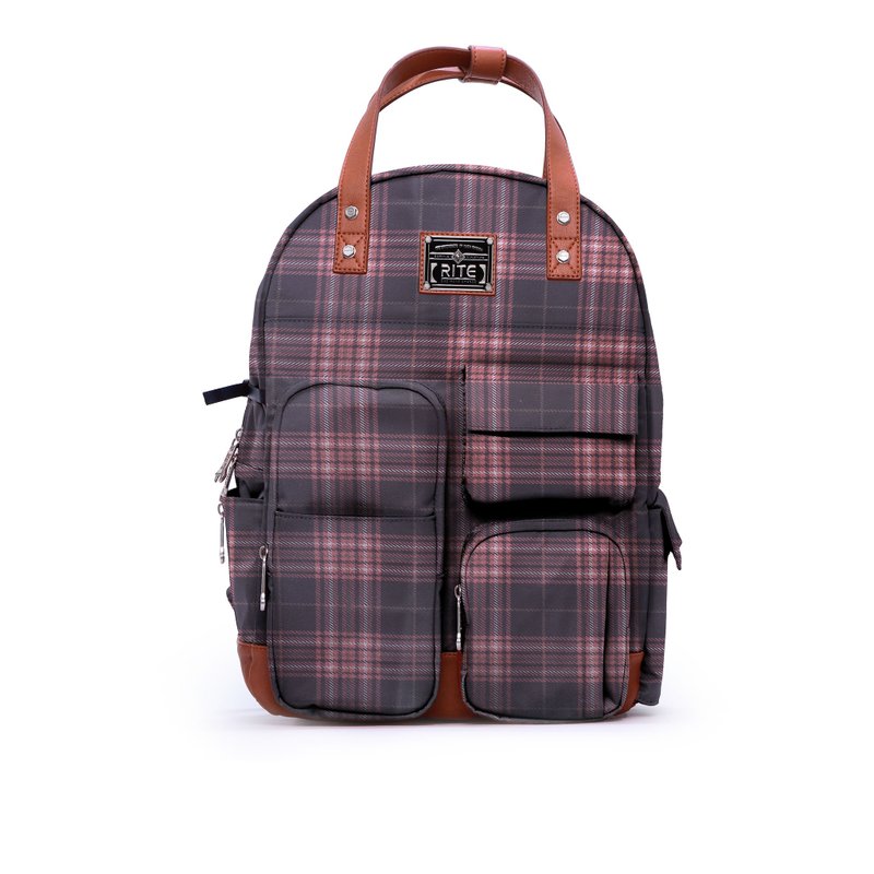 2015｜RITE攀越包ONE-经典红格｜ - 后背包/双肩包 - 防水材质 多色