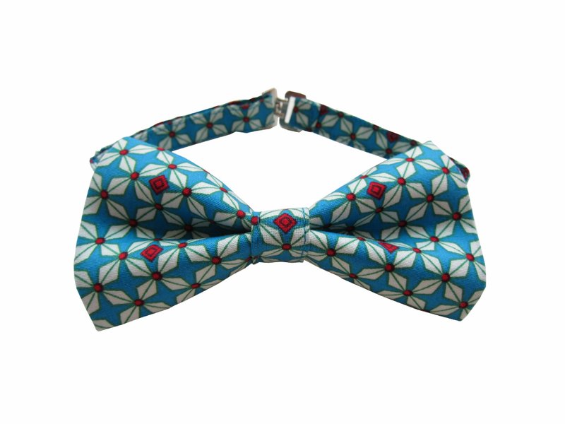 玫瑰风车 领结 - 领带/领带夹 - 其他材质 蓝色