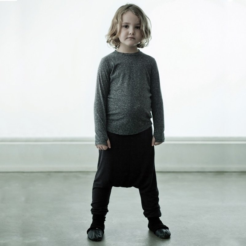 2014秋冬 NUNUNU 黑色宽垮裤/AGORA PANTS - 其他 - 棉．麻 黑色