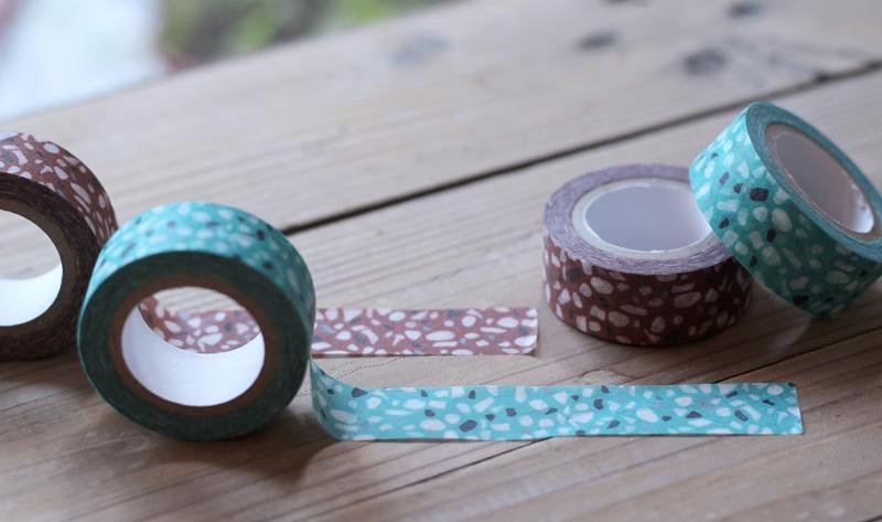 磨石子 ◘ 怀旧纸胶//砖红 - 纸胶带 - 纸 红色