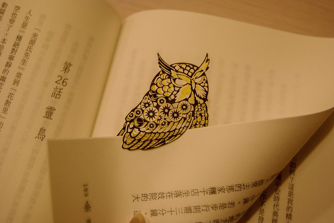 艺术家创作系列-郭禹君-武 - 书签 - 其他金属 金色