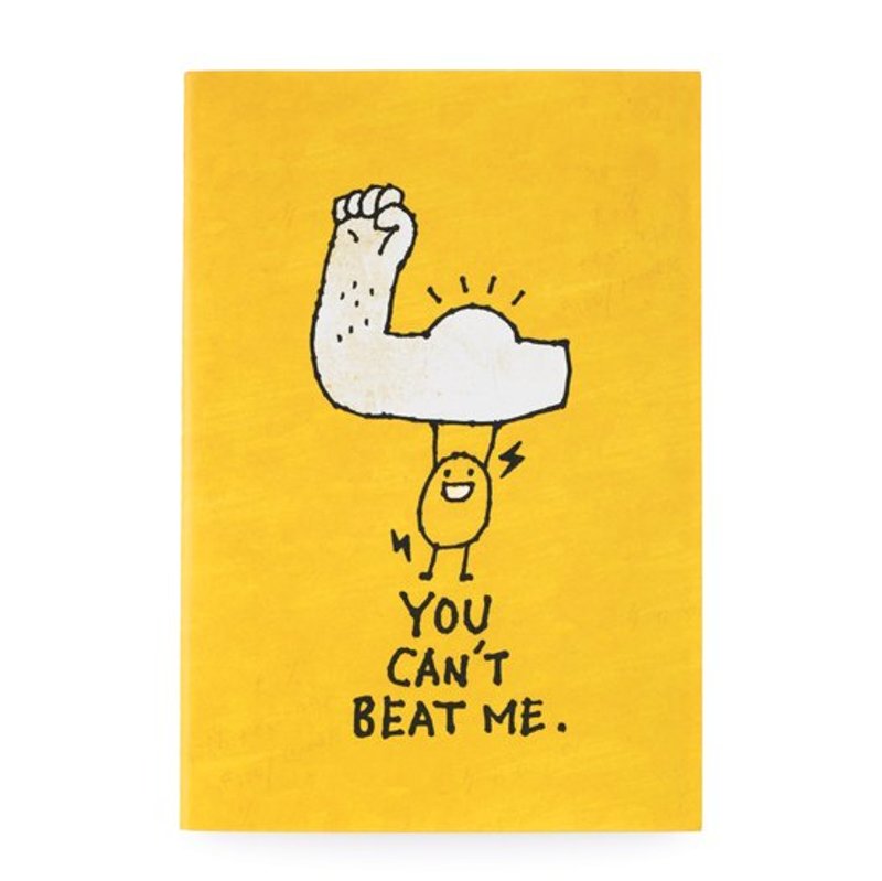 轻-笔记本／你打不倒我的！ - 笔记本/手帐 - 纸 黄色