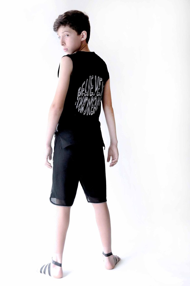 2015 春夏 LOUD APPREL "BELIEVE DREAM" 无袖上衣 - 其他 - 棉．麻 黑色