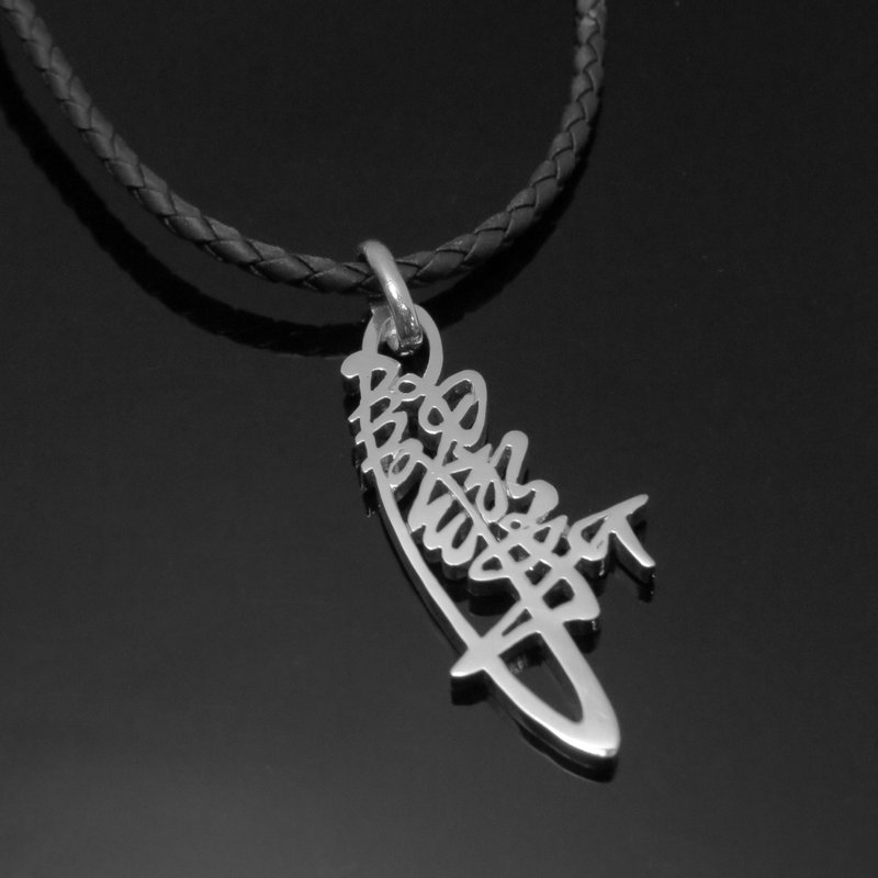 姓名系列 / 个性签名款姓名项链 / 925银 / 定制化 - 项链 - 其他金属 银色