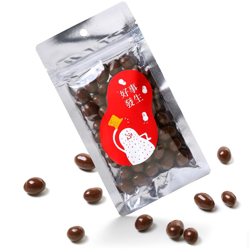 好事发生。花生巧克力 - 巧克力 - 其他材质 