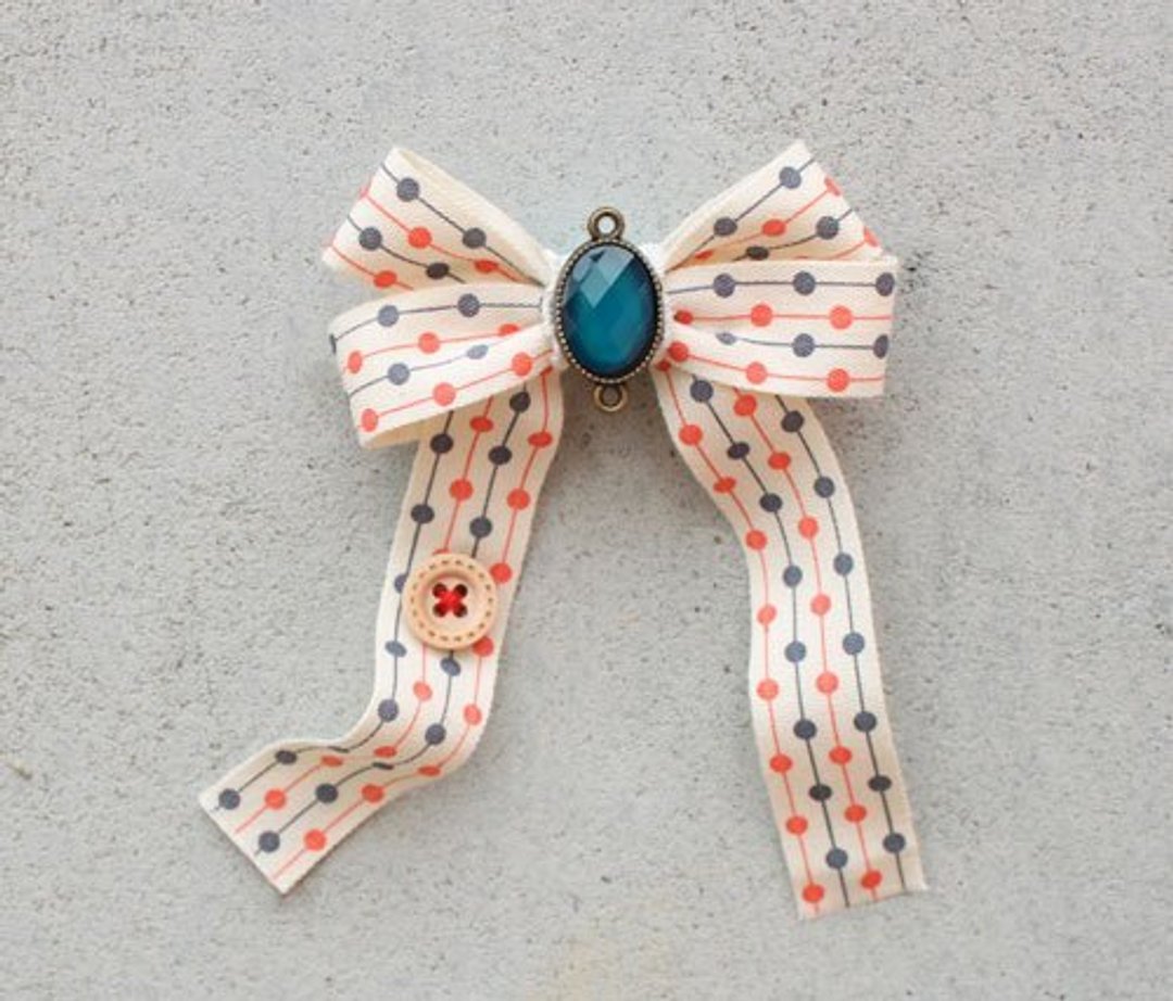 【胸针】大正浪漫 - Taisho Romance Brooch - 胸针 - 其他材质 橘色