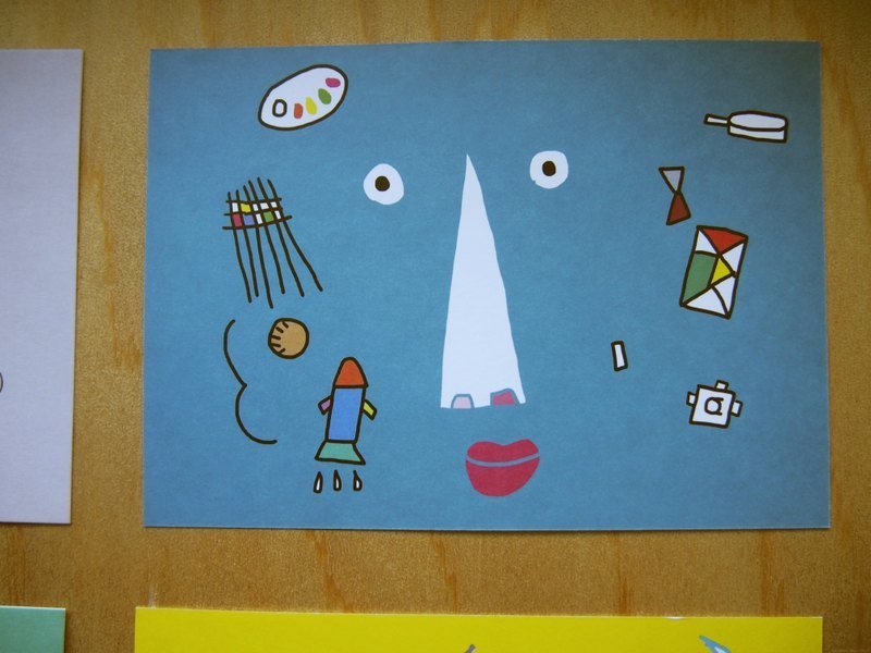 今晚我是手-你不会是因为我有很多才艺才爱我的/明信片 - 卡片/明信片 - 其他材质 蓝色