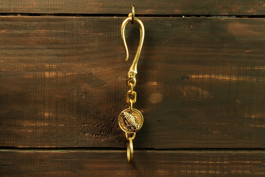 Pray Hand Key Chain 经典大勾祈祷手钥匙圈 - 钥匙链/钥匙包 - 其他金属 