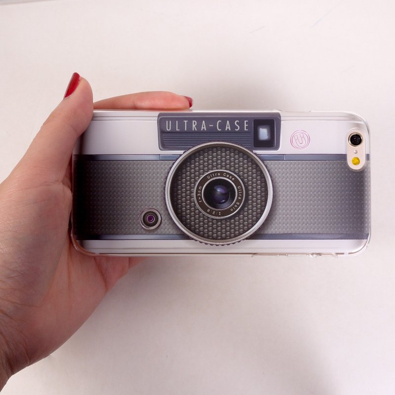 香港原创设计 相机系列-PENEES iPhone X,  iPhone 8,  iPhone 8 Plus, iPhone 7, iPhone 7 Plus, iphone 6/6S , iphone 6/6S PLUS, Samsung Galaxy Note 7 透明手机壳 - 其他 - 塑料 