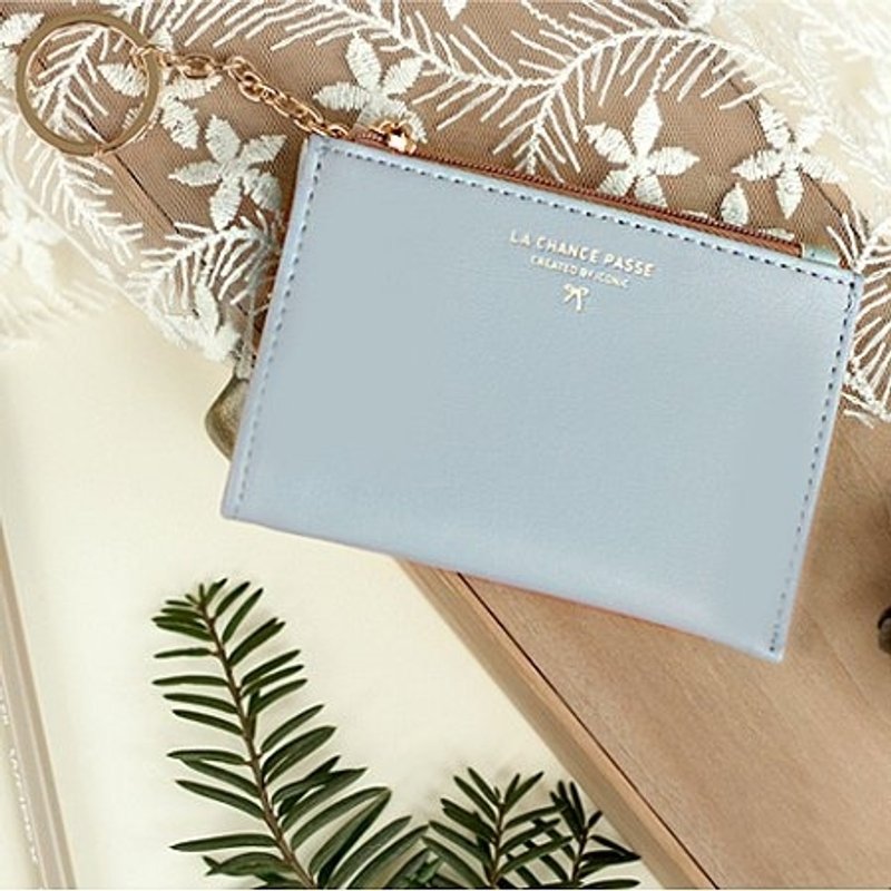 Dessin x Iconic-美好时光钥匙零钱包V2-宝贝蓝,ICO80985 - 零钱包 - 其他材质 蓝色