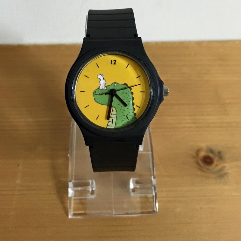 《艺之鱼》困境不是用来征服，而是用来领悟的  插画表 最佳节日礼物 穿搭饰品 手表 --W0002 - 女表 - 塑料 黑色