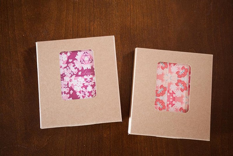 <云游视界@pictour> 日式和服随身方镜-闺蜜紫与橘振袖_两色一组 - 其他 - 塑料 