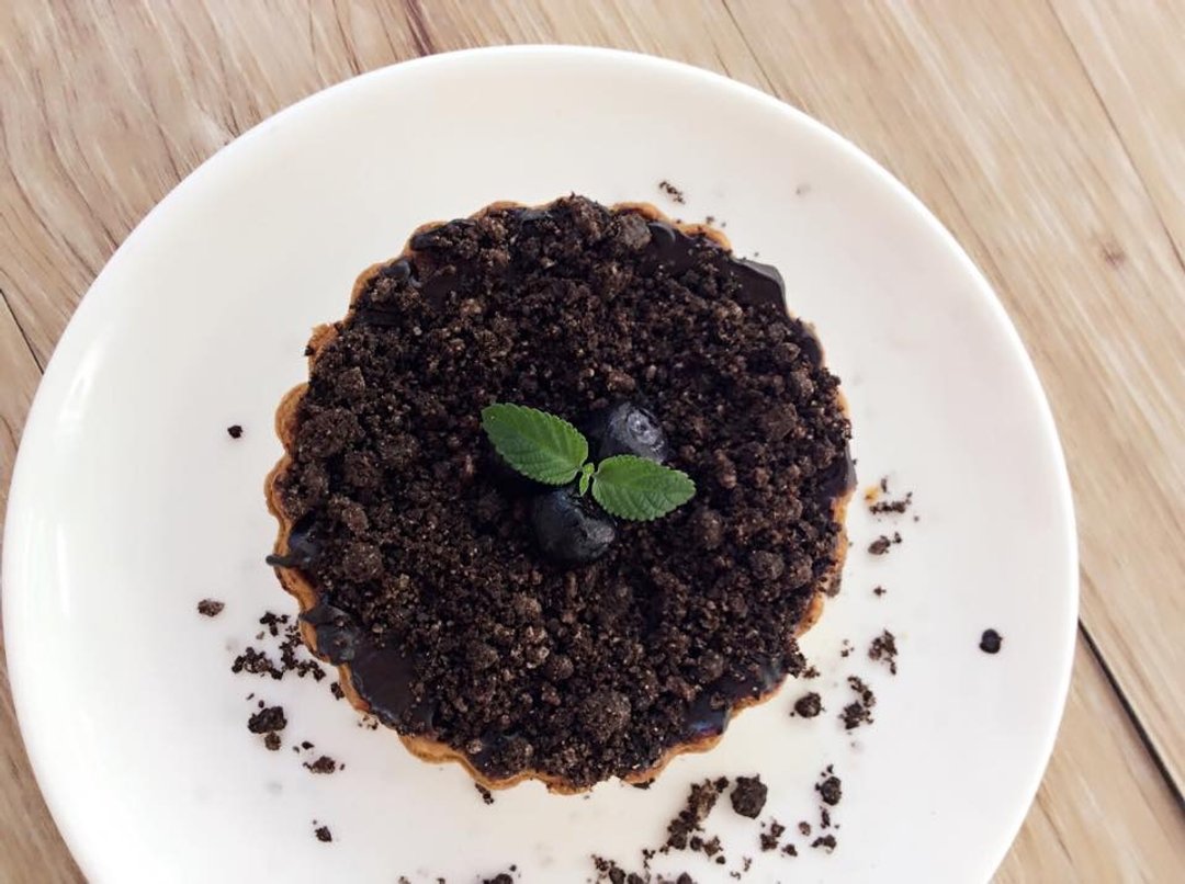 【朋派pompie】OREO黑巧克力乳酪mini派(四入) - 咸派/甜派 - 新鲜食材 咖啡色