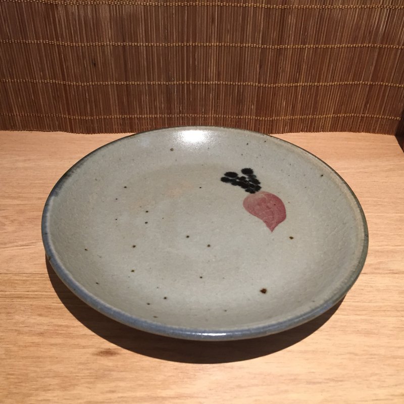 红萝卜茶盘 陈永钊老师作品  (民窑青花杯) - 浅碟/小碟子 - 其他材质 