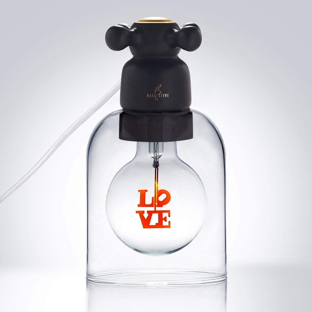 水龙头小夜灯 - 含1 个 Love球灯泡(倒) Edison-Style 设计师灯泡 - 灯具/灯饰 - 瓷 多色