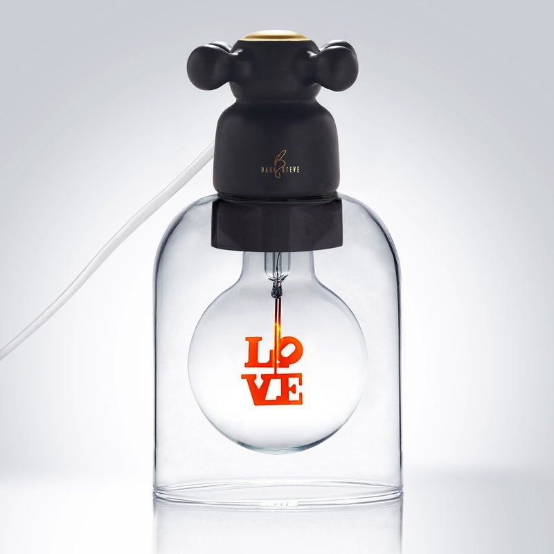 水龙头小夜灯 - 含1 个 Love球灯泡(倒) Edison-Style 设计师灯泡 - 灯具/灯饰 - 瓷 多色