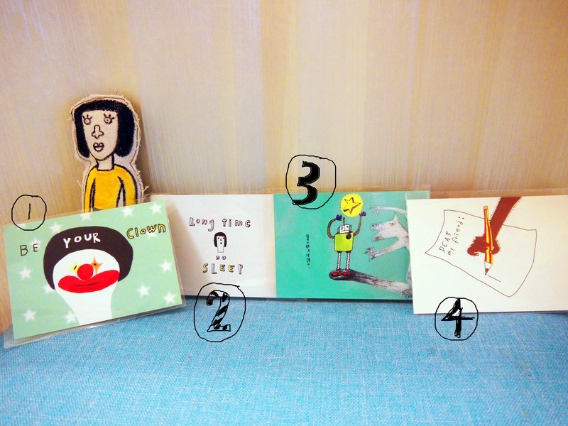 ∆∆∆∆∆ 所有明信片 /任选3张 NT.100 - 卡片/明信片 - 纸 