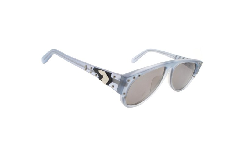 Kansai Yamamoto KY73PL MN1/MGT3 90年代日本制古董太阳眼镜 - 墨镜 - 塑料 灰色