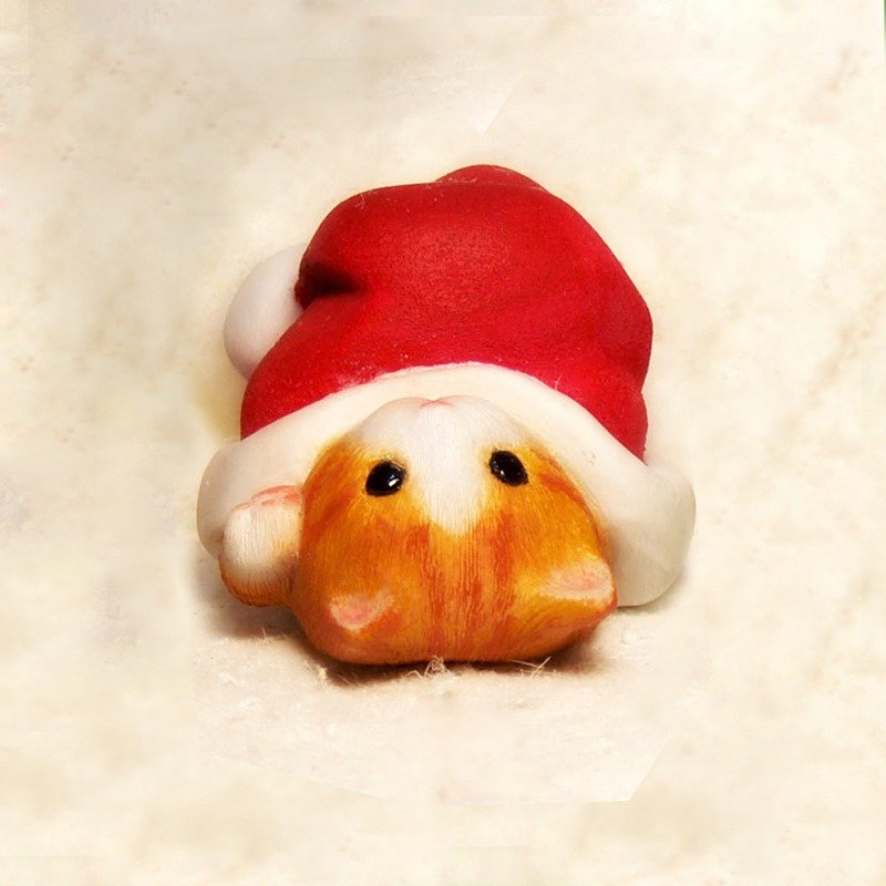 圣诞圆滚滚系列猫咪-Christmas Cat - 摆饰 - 塑料 多色